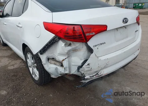 2013 Kia Optima Ex z USA, uszkodzony, nr VIN 5XXGN4A72DG256423